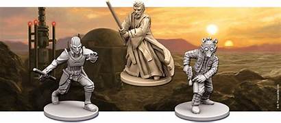 Wars Imperial Star Assault Inquisitor Miniatures Obi