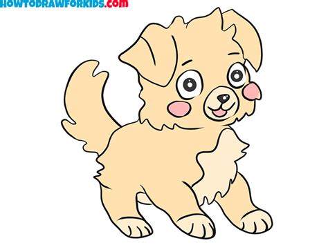 How To Draw A Cartoon Dog Stephania Hagen