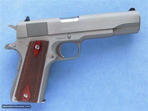 Colt Mk Iv Series 70 Government Model Stainless Cal 45 Acp With