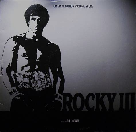 Rocky Iii Original Motion Picture Score By Bill Conti 1982 Lp