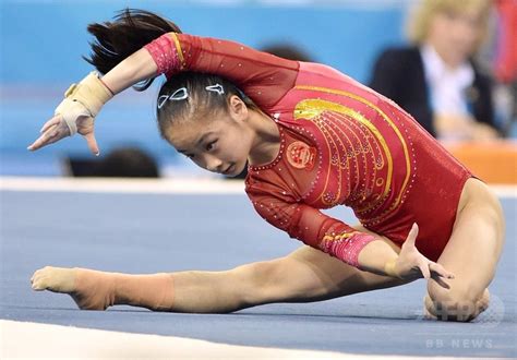 China S Tan Jiaxin Performs On The Floor During The Women S Team Final Of The Gymnastics World