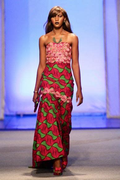 Gloria Sistar Kinshasa Fashion Week 2013 African