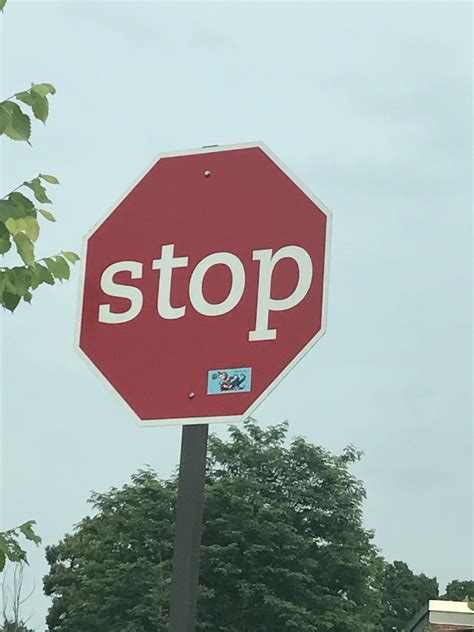 The Font On This Stop Sign At Chick Fil A Rmildlyinteresting