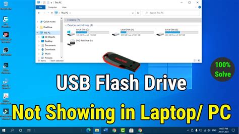 How To Fix Usb Drive Not Showing In Laptop Pc Windows 111087
