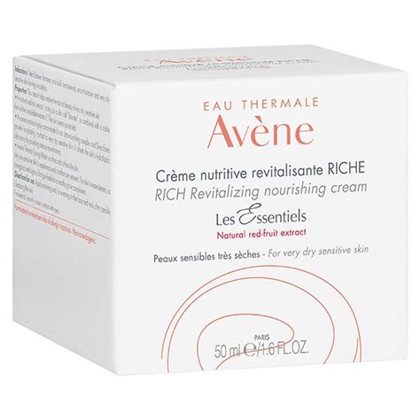 Avène Rich Revitalizing Nourishing Cream 50ml L Sanareva