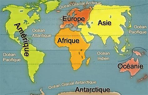 Silhouette Dune Carte Du Monde Avec Les Cinq Continents Illustration
