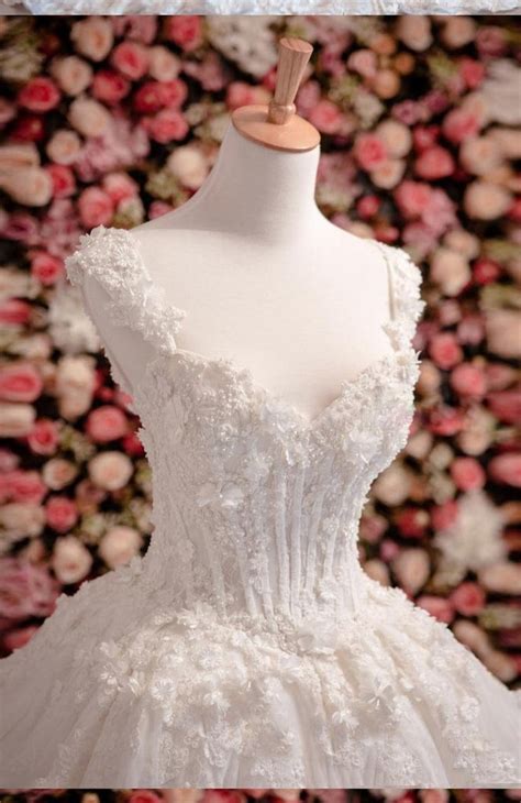 Sweetheart Ball Gown Sleeveless White Tulle Sweep Train Wedding Dress
