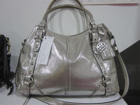 Large Metallic Silver Handbags Iucn Water