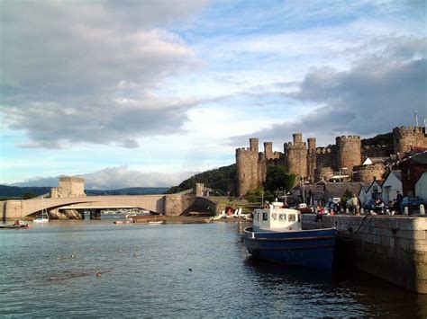 Conwy Castle In Conwy Wales Such A Cool Place On The Places I Have