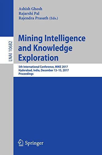 Mining Intelligence And Knowledge Exploration 5th International