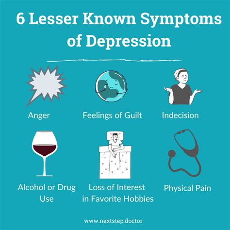 Uncommonly Thought Of Depression Symptoms That Shouldn T Go Unnoticed Next Step Mental Health