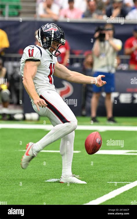 Houston Texans Punter Cameron Johnston 11 Punts In The First Quarter
