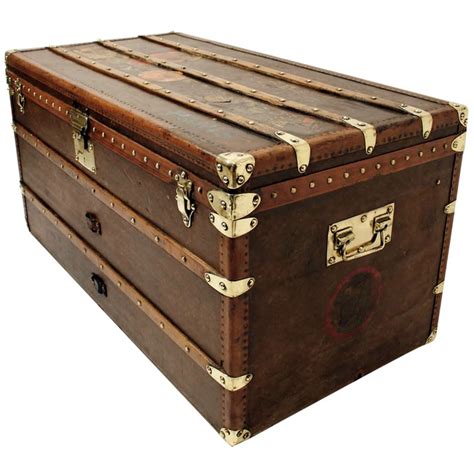 Early 20th Century French Travelling Trunk Trunks Vintage Trunks