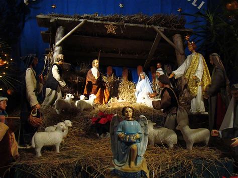 Origin Of The Nativity Scene Santa Claus Loves Christmas