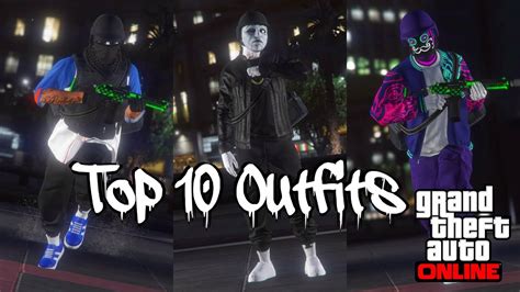 New My Top 10 Best Male Outfits Gta 5 Online Youtube