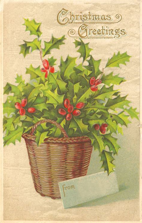 Antique Images Free Vintage Christmas Printable T Tag Vintage