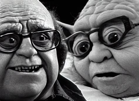 Film Still Of Danny Devito Wearing His Glasses As Stable Diffusion