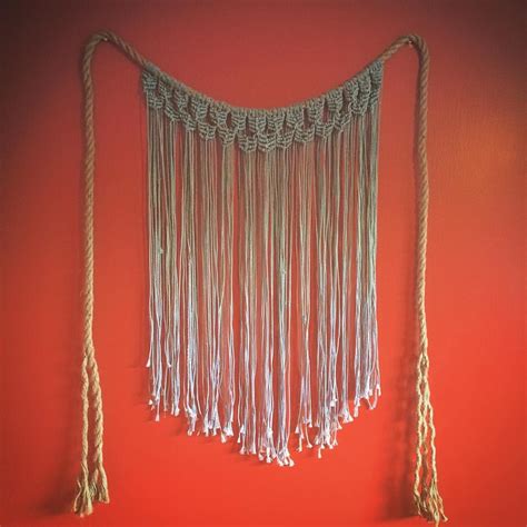 Ombre Dip Dyed Macrame Wall Art Made To Order Thru My Etsy Site
