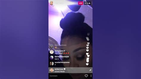 Black Chyna And Amber Rose Confession Show On Live Hard On Thots Movement Begins Youtube
