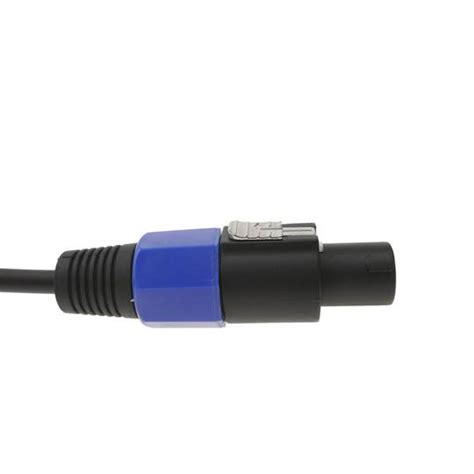 Nl2 Speakon Speaker Cable To 63mm Jack 2x15mm 10m 15ga Cablematic