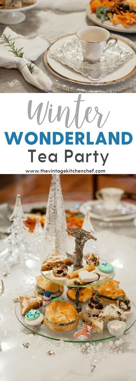 A Magical Winter Wonderland Tea Party Complete With Sparkle Soft