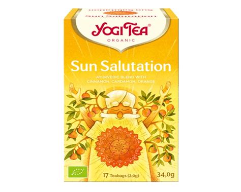 Sun Salutation Infusion Ayurvédique 20 Sachets Yogi Tea