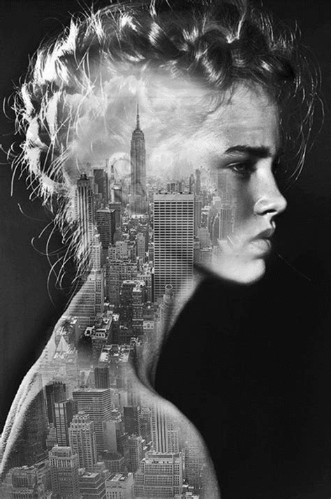 Beautiful Black And White Collages That Are Intriguing And