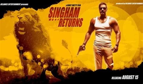 The sequel to the 2011 film singham, actor ajay devgn reprises his role from the previous film. Singham Returns (2014) Full HD Video Songs 720P Free Downlaod