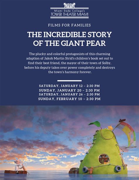 The Incredible Story For The Giant Pear Ccemiami