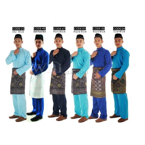 Baju Melayu Cekak Musang And Teluk Belanga Shopee Malaysia