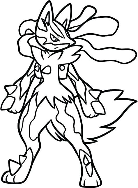 A Coloring Page Of Ash In The Kalos Region Wasqil