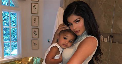 Stormi is reportedly expecting her first sibling, as multiple outlets recently confirmed that jenner is pregnant with her and scott's second child. Kylie Jenner And Travis Scott Take Daughter Stormi To The Park