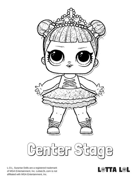 We have 11 colouring pages in this category. Center Stage Glitter Coloring Page Lotta LOL | Desene ...