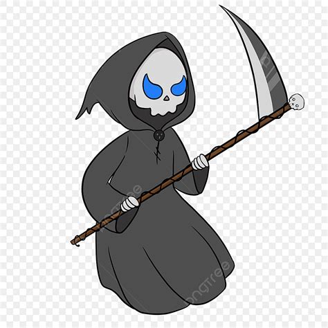 Blue Eyes Grim Reaper Clip Art Grim Reaper Clipart Clipart Grim