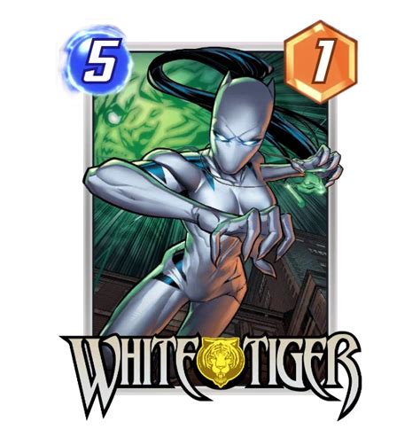 White Tiger Marvel Snap Cards Out Of Cards