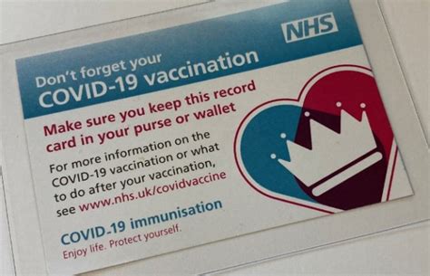 Jul 15, 2021 · what you need to know about your vaccine card. Covid-19 Vaccination Card Protector - From Just 9p Each | Octopus Office