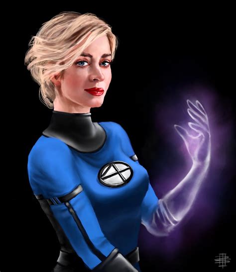 Here S My Concept Painting Of Emily Blunt As The Invisible Woman Susan