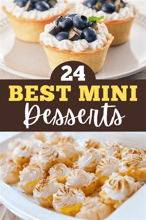 24 Best Mini Desserts Easy Recipes Insanely Good