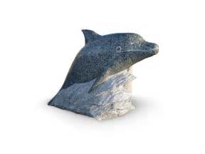 Skulptur Delphin Aus Granit Für Den Garten Kaufen Artgranit