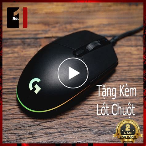 Mã Elms10 Giảm 6 đơn 50k Chuột Gaming Máy Tính Logitech G102 Led Rgb