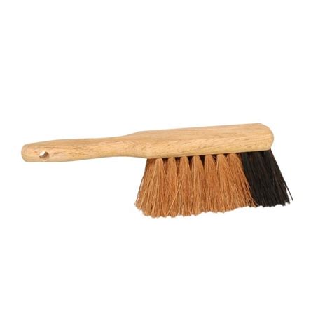 Coconut Broom With Short Handle Nature31 Cm Brosserie Thomas