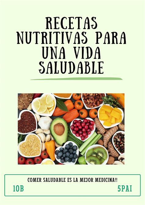 Calaméo Recetas Nutritivas Para Una Vida Saludable 2