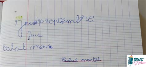 10 Astuces Pour Apprendre à écrire Dans Un Cahier Educ Ta Mine