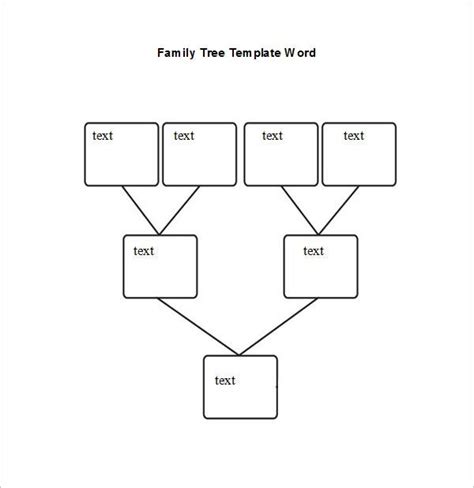 Blank Tree Diagram Template 2 Professional Templates Professional