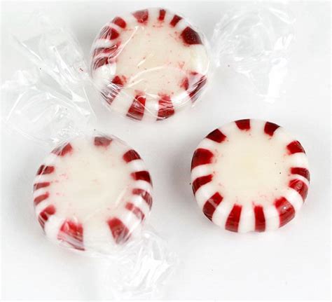 Peppermint Starlight Hard Candy Wrapped Candy Bulk Candy Oh Nuts
