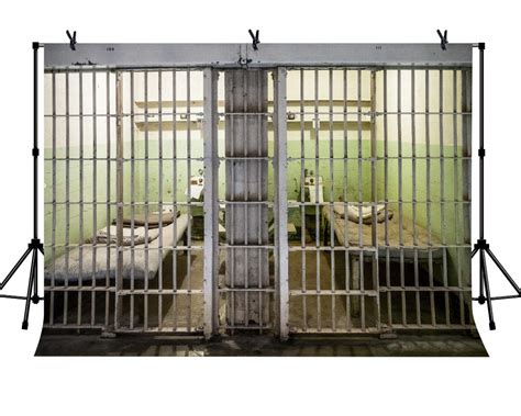Buy Lylycty 7x5ft Cell Backgrounds Prison Scene Backdrop Jail Interior