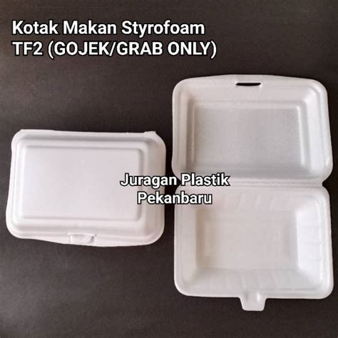 Jual Styrofoam TF Sterofoam Styrofom Kotak Gabus Tempat Nasi Bubur Nasgor Makanan