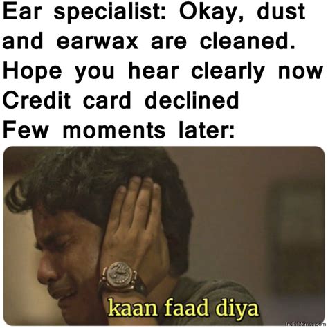 Your meme was successfully uploaded and it is now in moderation. Credit Card Declined Meme ~ news word