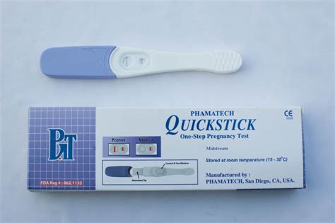 5 Days After Sex Early Detection Quickstick Midsteam Pregnancy Test