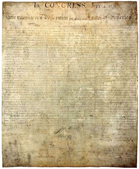 This Month In History The Declaration Of Independences Story